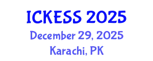 International Conference on Kinesiology, Exercise and Sport Sciences (ICKESS) December 29, 2025 - Karachi, Pakistan