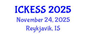 International Conference on Kinesiology, Exercise and Sport Sciences (ICKESS) November 24, 2025 - Reykjavik, Iceland