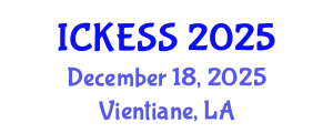 International Conference on Kinesiology, Exercise and Sport Sciences (ICKESS) December 18, 2025 - Vientiane, Laos