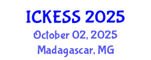 International Conference on Kinesiology, Exercise and Sport Sciences (ICKESS) October 02, 2025 - Madagascar, Madagascar