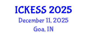 International Conference on Kinesiology, Exercise and Sport Sciences (ICKESS) December 11, 2025 - Goa, India