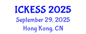 International Conference on Kinesiology, Exercise and Sport Sciences (ICKESS) September 29, 2025 - Hong Kong, China