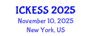 International Conference on Kinesiology, Exercise and Sport Sciences (ICKESS) November 10, 2025 - New York, United States