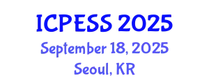 International Conference on Physical Education and Sport Science (ICPESS) September 18, 2025 - Seoul, Republic of Korea