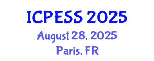 International Conference on Physical Education and Sport Science (ICPESS) August 28, 2025 - Paris, France