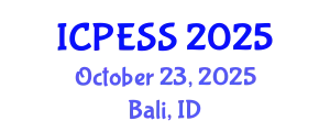 International Conference on Physical Education and Sport Science (ICPESS) October 23, 2025 - Bali, Indonesia