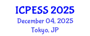 International Conference on Physical Education and Sport Science (ICPESS) December 04, 2025 - Tokyo, Japan