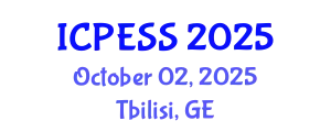 International Conference on Physical Education and Sport Science (ICPESS) October 02, 2025 - Tbilisi, Georgia
