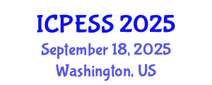 International Conference on Physical Education and Sport Science (ICPESS) September 18, 2025 - Washington, United States