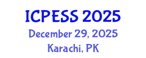 International Conference on Physical Education and Sport Science (ICPESS) December 29, 2025 - Karachi, Pakistan