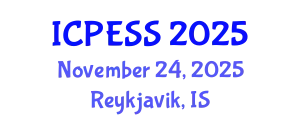 International Conference on Physical Education and Sport Science (ICPESS) November 24, 2025 - Reykjavik, Iceland