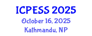 International Conference on Physical Education and Sport Science (ICPESS) October 16, 2025 - Kathmandu, Nepal