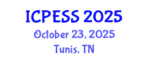International Conference on Physical Education and Sport Science (ICPESS) October 23, 2025 - Tunis, Tunisia