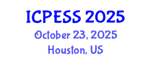 International Conference on Physical Education and Sport Science (ICPESS) October 23, 2025 - Houston, United States