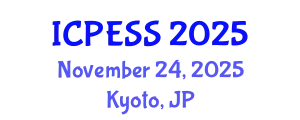 International Conference on Physical Education and Sport Science (ICPESS) November 24, 2025 - Kyoto, Japan