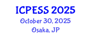 International Conference on Physical Education and Sport Science (ICPESS) October 30, 2025 - Osaka, Japan