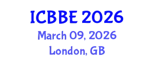 International Conference on Bioinformatics and Biomedical Engineering (ICBBE) March 09, 2026 - London, United Kingdom