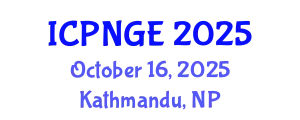 International Conference on Petroleum and Natural Gas Engineering (ICPNGE) October 16, 2025 - Kathmandu, Nepal