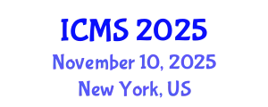 International Conference on Mathematical Sciences (ICMS) November 10, 2025 - New York, United States
