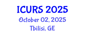 International Conference on Urban and Regional Studies (ICURS) October 02, 2025 - Tbilisi, Georgia