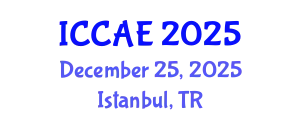 International Conference on Civil Society and Architectural Engineering (ICCAE) December 25, 2025 - Istanbul, Turkey