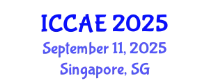 International Conference on Civil Society and Architectural Engineering (ICCAE) September 11, 2025 - Singapore, Singapore