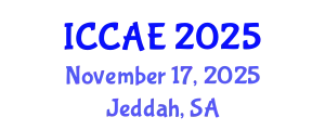 International Conference on Civil Society and Architectural Engineering (ICCAE) November 17, 2025 - Jeddah, Saudi Arabia