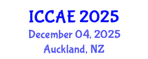 International Conference on Civil Society and Architectural Engineering (ICCAE) December 04, 2025 - Auckland, New Zealand