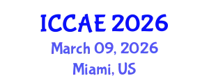 International Conference on Civil Society and Architectural Engineering (ICCAE) March 09, 2026 - Miami, United States
