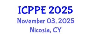 International Conference on Polymer Products and Engineering (ICPPE) November 03, 2025 - Nicosia, Cyprus
