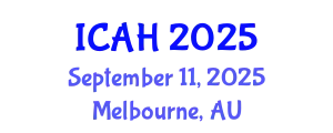 International Conference on Aerodynamics and Hydrodynamics (ICAH) September 11, 2025 - Melbourne, Australia