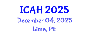 International Conference on Aerodynamics and Hydrodynamics (ICAH) December 04, 2025 - Lima, Peru
