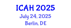 International Conference on Aerodynamics and Hydrodynamics (ICAH) July 24, 2025 - Berlin, Germany