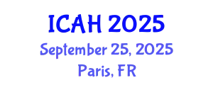 International Conference on Aerodynamics and Hydrodynamics (ICAH) September 25, 2025 - Paris, France