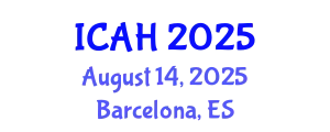 International Conference on Aerodynamics and Hydrodynamics (ICAH) August 14, 2025 - Barcelona, Spain