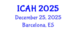 International Conference on Aerodynamics and Hydrodynamics (ICAH) December 25, 2025 - Barcelona, Spain