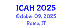 International Conference on Aerodynamics and Hydrodynamics (ICAH) October 09, 2025 - Rome, Italy