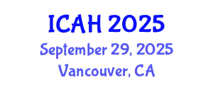 International Conference on Aerodynamics and Hydrodynamics (ICAH) September 29, 2025 - Vancouver, Canada