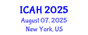 International Conference on Aerodynamics and Hydrodynamics (ICAH) August 07, 2025 - New York, United States