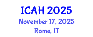 International Conference on Aerodynamics and Hydrodynamics (ICAH) November 17, 2025 - Rome, Italy
