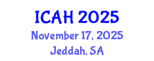 International Conference on Aerodynamics and Hydrodynamics (ICAH) November 17, 2025 - Jeddah, Saudi Arabia