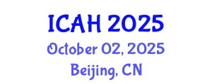 International Conference on Aerodynamics and Hydrodynamics (ICAH) October 02, 2025 - Beijing, China