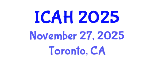 International Conference on Aerodynamics and Hydrodynamics (ICAH) November 27, 2025 - Toronto, Canada