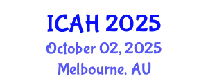 International Conference on Aerodynamics and Hydrodynamics (ICAH) October 02, 2025 - Melbourne, Australia