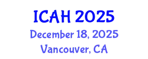 International Conference on Aerodynamics and Hydrodynamics (ICAH) December 18, 2025 - Vancouver, Canada