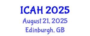 International Conference on Aerodynamics and Hydrodynamics (ICAH) August 21, 2025 - Edinburgh, United Kingdom