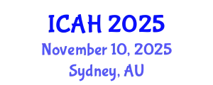 International Conference on Aerodynamics and Hydrodynamics (ICAH) November 10, 2025 - Sydney, Australia