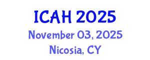 International Conference on Aerodynamics and Hydrodynamics (ICAH) November 03, 2025 - Nicosia, Cyprus