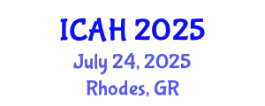 International Conference on Aerodynamics and Hydrodynamics (ICAH) July 24, 2025 - Rhodes, Greece