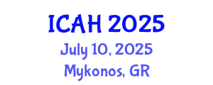 International Conference on Aerodynamics and Hydrodynamics (ICAH) July 10, 2025 - Mykonos, Greece